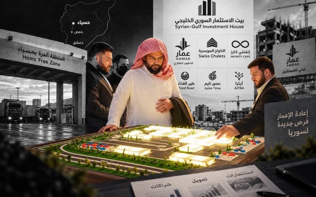 من «شركتنا عمار» إلى حسياء.. شبكة عبدالله المحيسني تدخل استثمارات الأصول العامة في سوريا