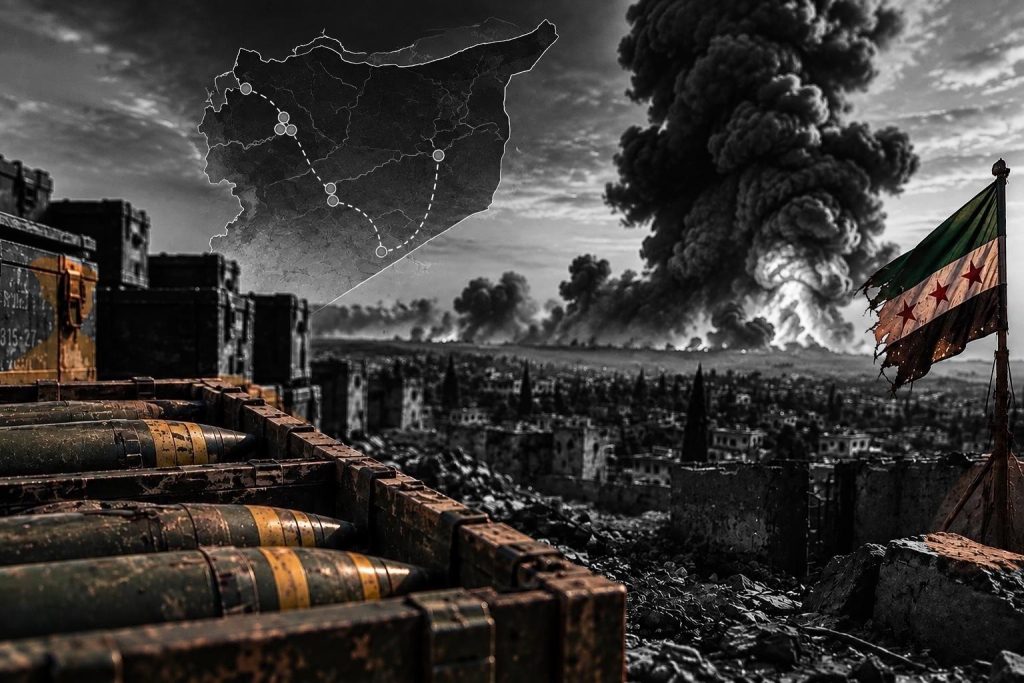 ماذا يحدث داخل مستودعات الذخيرة في سوريا؟